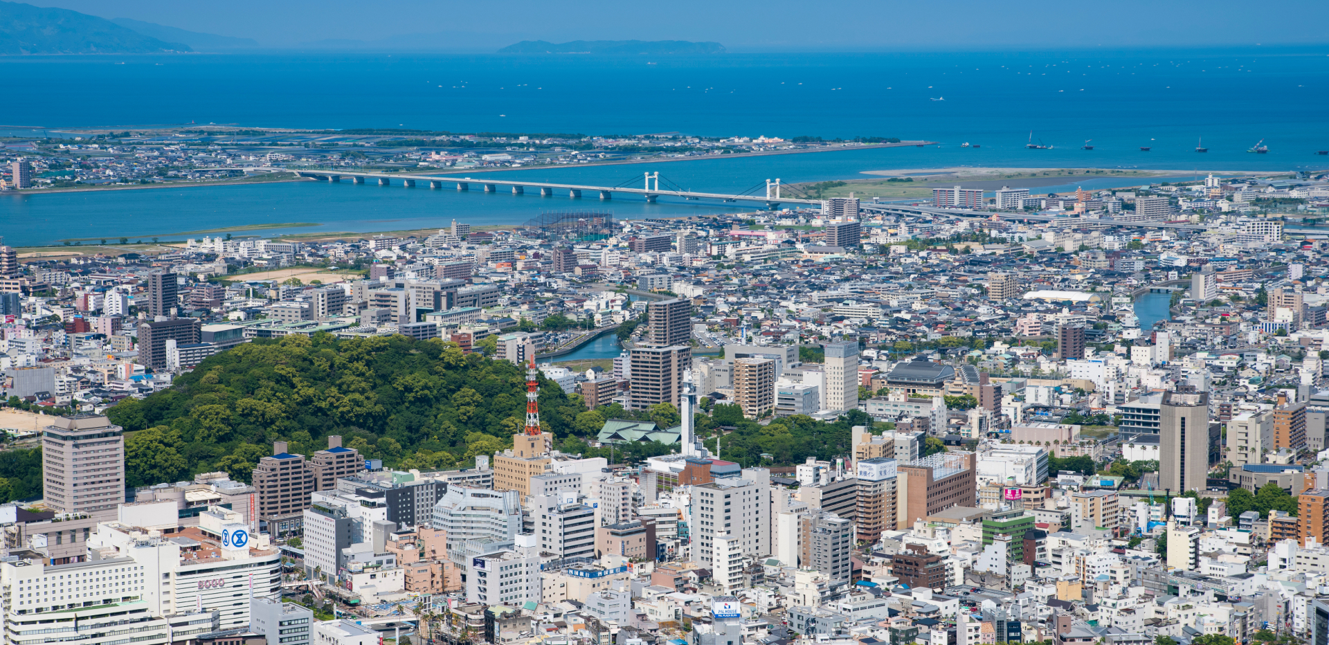 도쿠시마시의 거리